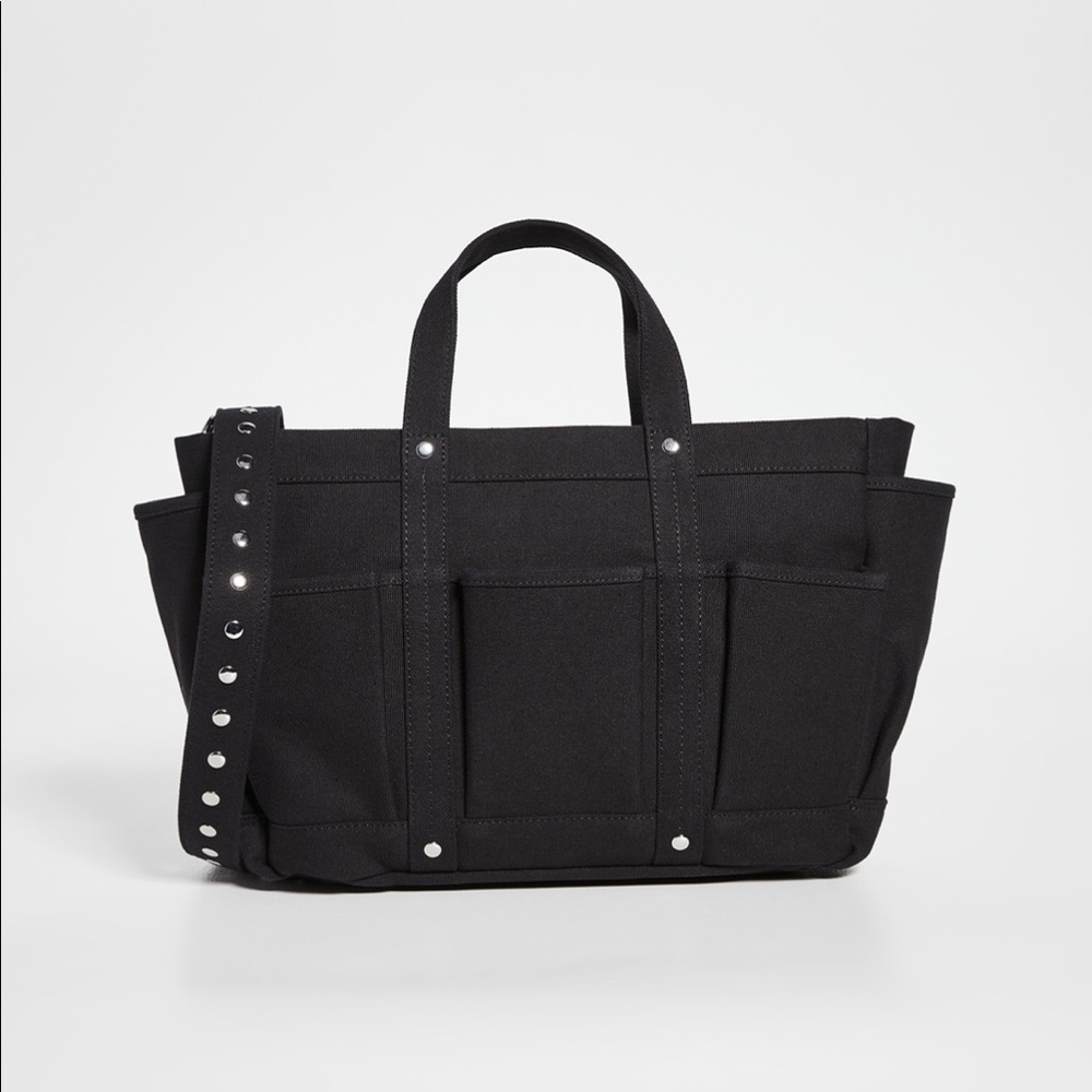 Nunoo Black Tool Bag Recycled Canvas unisex